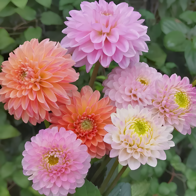 Dahlia Double Blend Rainbow Seeds
