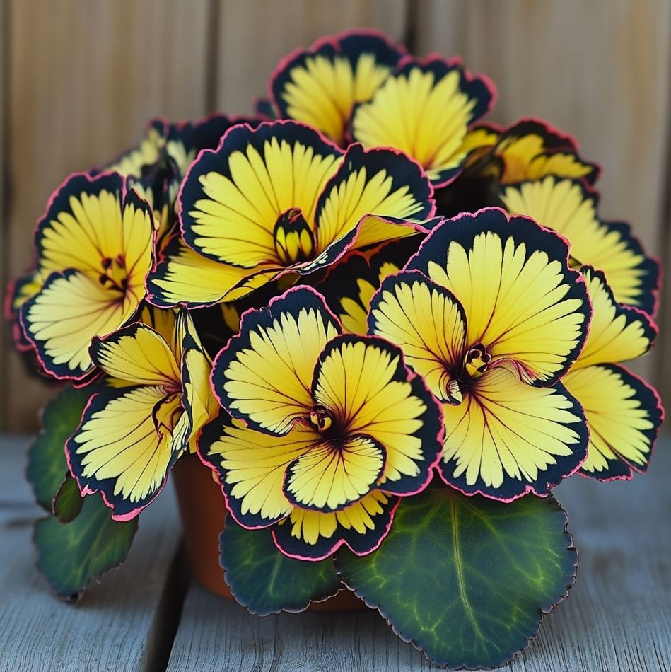 Begonia Rex 'Golden Sunburst' Seeds