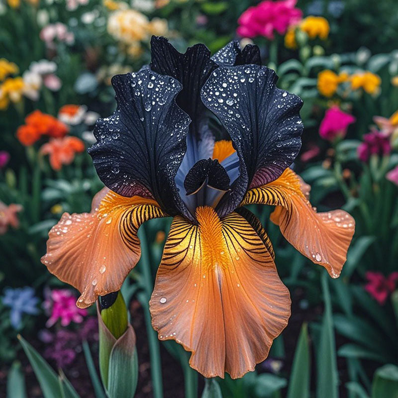Inferno Eclipse-Rare Iris Seeds ⚜️